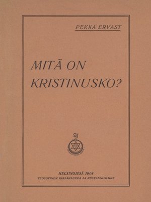 cover image of Mitä on kristinusko?